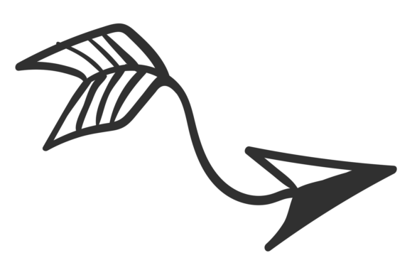 Bent Arrow Graphics: Decorative Doodle Illustrations