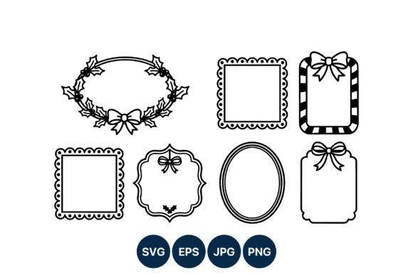 Christmas Wreath and Bow Decorative