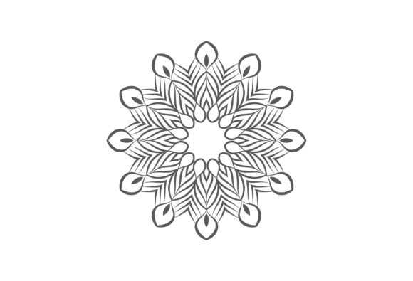 Decorative Elegant Mandala Graphics for Modern Editorial Design