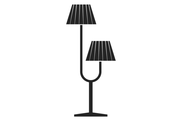 Decorative Lamp Tree Shape Graphics & Illustrations