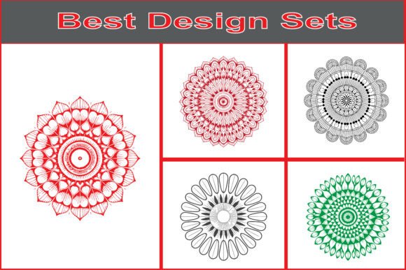 Decorative Round Mandala Art Bundle: Graphics & Illustrations for Brand Soul