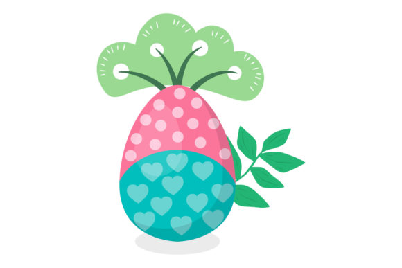 Easter Egg Celebration Decorative Design: Graphics & Illustrations for Seasonal Branding