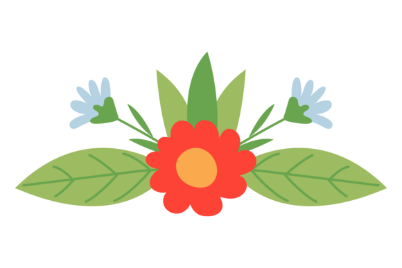 Floral Element Graphics for Spring Creators