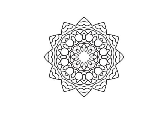Mandala Decorative Vector Islam Indian Graphics