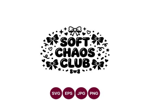 Soft Chaos Club Decorative SVG Graphics & Illustrations